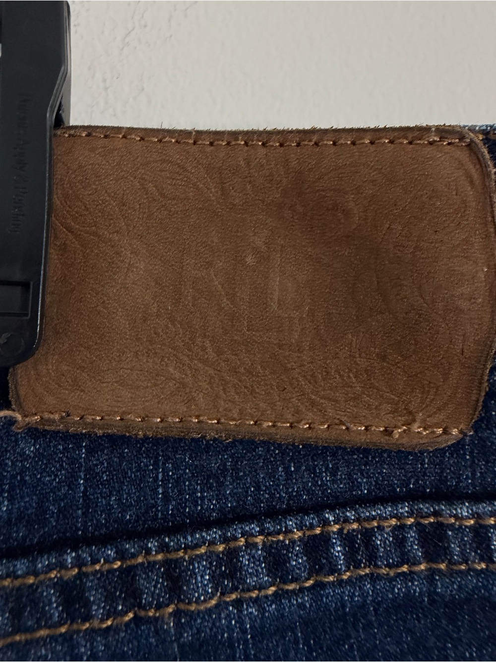 Lauren Jeans Co Womens Petite 14P Dark Wash Denim Jeans Classic Timeless Preppy - Picture 9 of 11